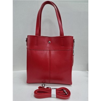 Женская кожаная сумка Sven. Красный