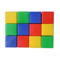 Каталог Выдувка. Набор кубиков 12 эл (8 см)																																																										 от магазина Мир развивающих игрушек