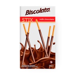 Палочки бисквитные Biscolata с шоколадом 32 г