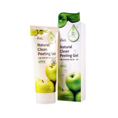 Ekel Apple Natural Clean Peeling Gel Пилинг-скатка с экстрактом зеленого яблока