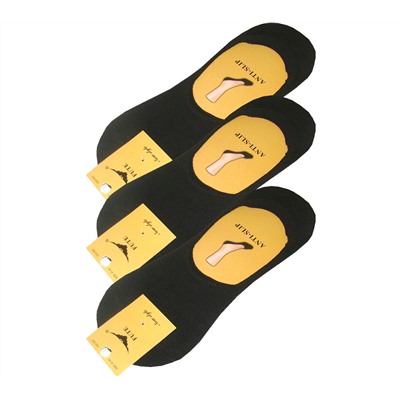 Женские носки Fute 905 чёрные хлопок арт.294