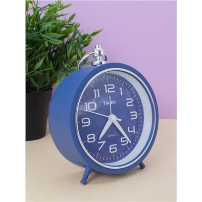 Часы-будильник «Loft», blue (15,5х15,5 см)