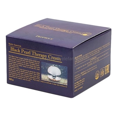 Антивозрастной крем с черным жемчугом Deoproce Black Pearl Therapy Cream 100g (78)