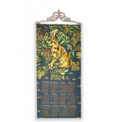 2024 Заяц Моррис У. с.ф. - гобеленовый календарь