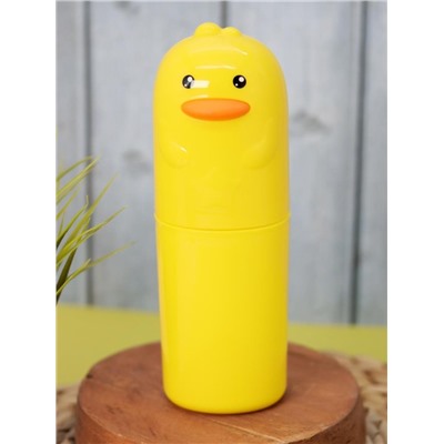 Контейнер для зубных щеток / кистей "Little duck", yellow