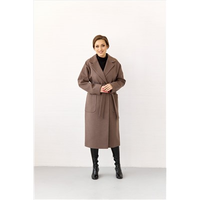 Пальто женское демисезонное 20550 (кофе)