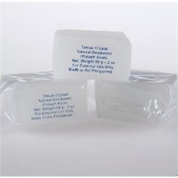 Кристалл Свежести Кристалл-слиток супер-мини брусок с глицерином  в прозрачном пакете. 55 гр.