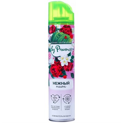 Освежитель воздуха Green Collection by Provence Нежный пион, 300 мл