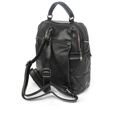 Рюкзак жен искусственная кожа GT-L 63105-229 L 815-1,   (сумка change)  2отд,  черный SALE 257819