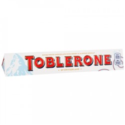 Шоколад Toblerone белый с медово-миндальной нугой 100 гр