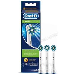 Насадка для электрической зубной щетки Oral-B BRAUN Cross Action, 3 шт.