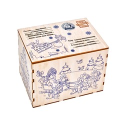 Каталог Заготовка для творчества "Коробка для подарков "Посылка" 																							 от магазина Мир развивающих игрушек