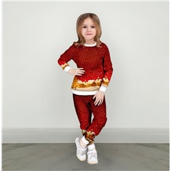 Детский костюм со свитшотом Новый год 8