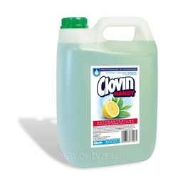 Мыло жидкое Clovin антибактериальное Handy ECO Зеленый чай и лимон, 5 л