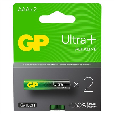 Батарейка GP Ultra Plus AAA (LR03) 24AUP алкалинов