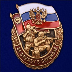 Знак "За службу в Спецназе России", №2970