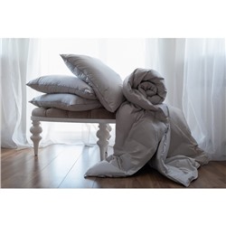 Одеяло сверхлёгкое пуховое Masuria, размер 172х205 см, цвет серый