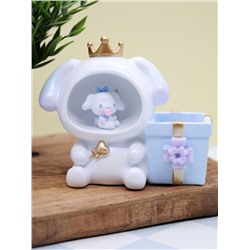 Ночник - подставка для канцелярских принадлежностей «Bunny princess», blue
