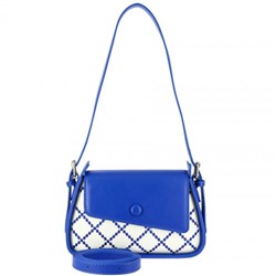 Женская кожаная сумка 1210 BLUE