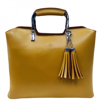 Женская кожаная сумка RUTH CLASSIC. Желтый