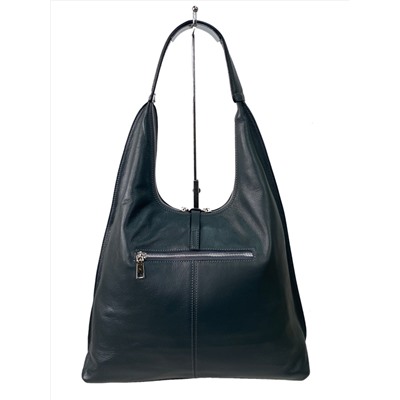 Женская сумка шоппер из натуральной кожи, цвет графит