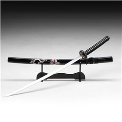 Сувенирное оружие «Катана на подставке», ножны с драконами, 96 см
