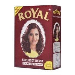 Хна для волос Royal Burgundy Henna Бордовая 70g