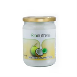 Кокосовое масло органическое рафинированное, "Econutrena", 500мл