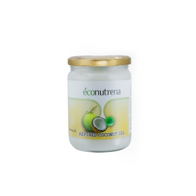 Кокосовое масло органическое рафинированное, "Econutrena", 500мл