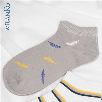 Упаковка Мужские носки спортивные (Узор 2) MilanKo N-158