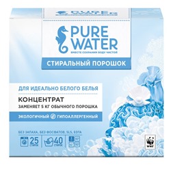 Mi&Ko Стиральный порошок для белого белья ТМ Pure Water. 800 гр