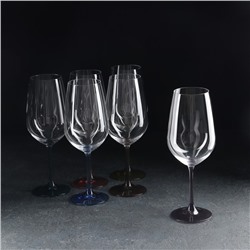 Набор бокалов для вина «Виола», 6 шт, 550 мл, хрустальное стекло