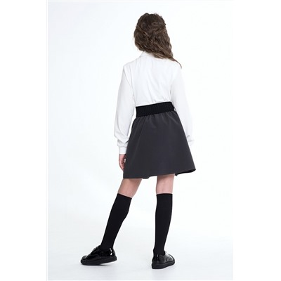 Молочная школьная блуза Mooriposh, модель 0680