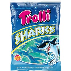 Конфеты жевательные Trolli "Акула" 100 гр