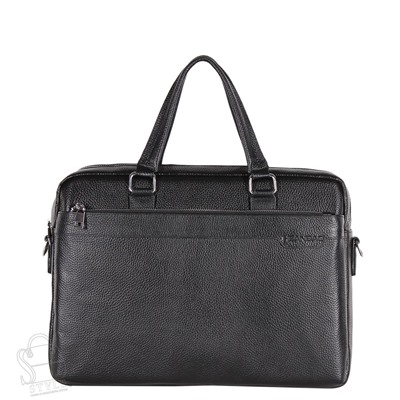 Портфель мужской кожаный 66275-1H black Heanbag