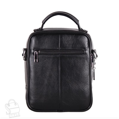 Сумка мужская кожаная 3081H black Heanbag