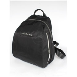 Рюкзак жен текстиль CF-2318,  1отд,  2внут+3внеш/ карм,  черный 261219