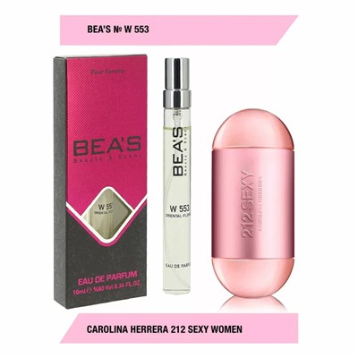 BEA'S № 553 CAROLINA HERRERA SEXY 212 FOR WOMEN 10 ml