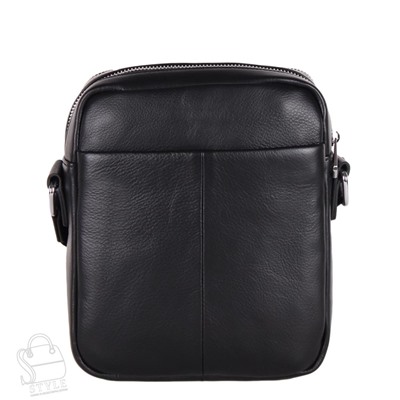 Сумка мужская кожаная 816-1BH black Heanbag в Новосибирске