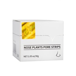 NJ Белая маска от черных точек Plants Pore Strips 30g