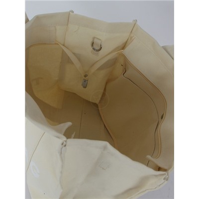Сумка женская текстиль JN-9009-2-L,  1отдел,  плечевой ремень,  бежевый 261804