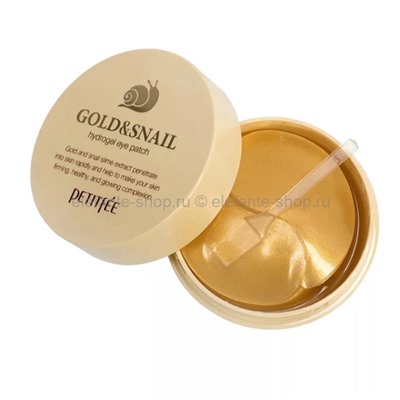 Гидрогелевые патчи Petitfee Gold & Snail Hydrogel Eye Patch (28)