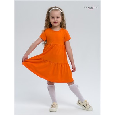 Платье Тия оранжевая