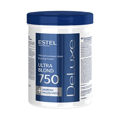 ESTEL De Luxe Обесцвечивающая пудра для волос Ultra Blonde 750 мл