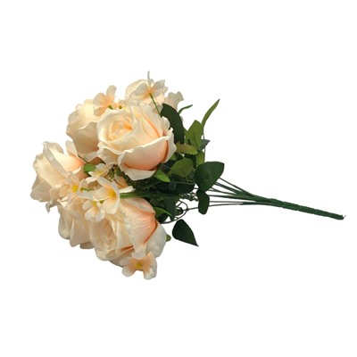 Букет цветов Розы нежно персикового цвета, 45см