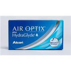 Air Optix Plus HydraGlyde (3шт) 1 мес