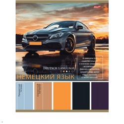 КС-Тетрадь 36л "PANTONE" по немецкому языку 36-9317 Проф-Пресс {Россия}