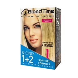 БГ/ BLOND TIME "BLOND 1+2" Осветляющий продукт д/в (гель осветл.+ окислитель12%). 30