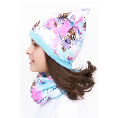 Комплект шапка и шарф Лапушка НАТАЛИ #888259