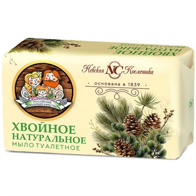 Туалетное мыло Невская Косметика Хвойное, 180 г